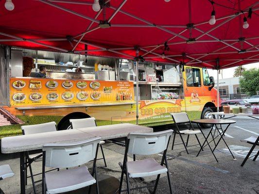 Best taco truck on this side of town. Love the carnitas burrito. But the nachos with carne asada are so good and a great shareable!