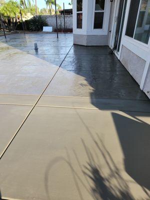 Stamped concrete