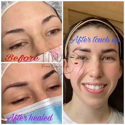 Microblading and shading