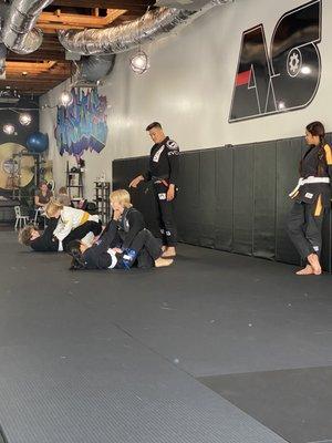 Kids learning the best self defense