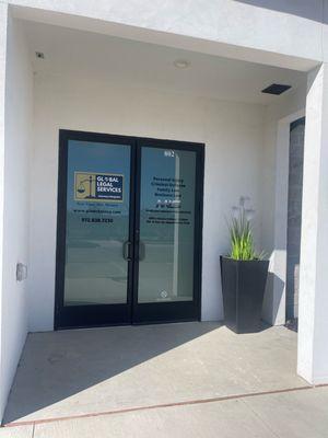 Front Entrance to Global Legal Services