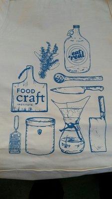 Volunteer apron design for 2016 Eat Real Festival