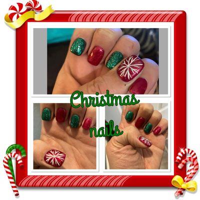 Christmas nails thank you Tweety