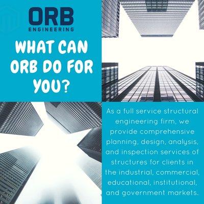 What can ORB do for you?