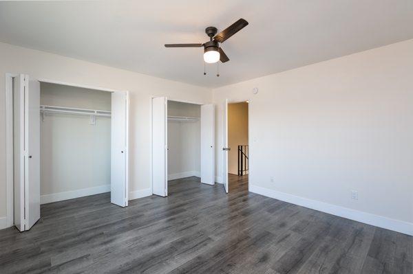 New Closet Doors & Light FIxtures