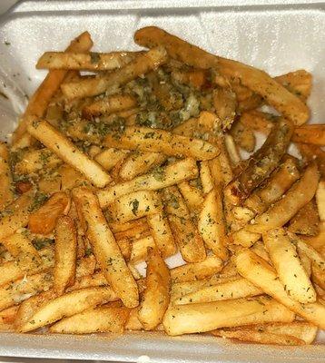 Romano Garlic Fries