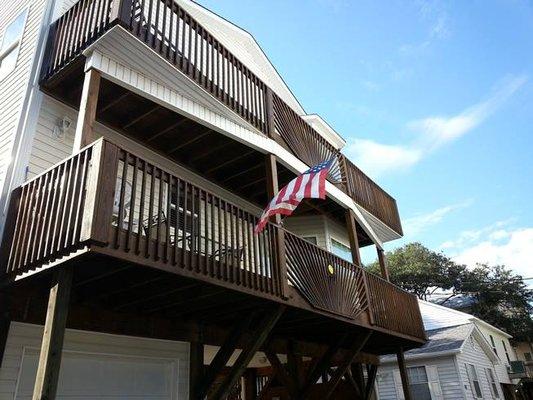 Deck Staining Myrtle Beach