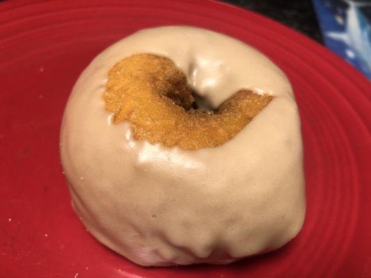 Caramel-Frosted Cake Donut!!!