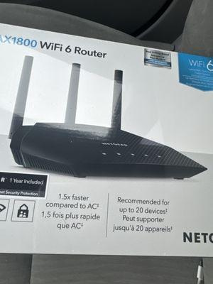 Router exchanged.