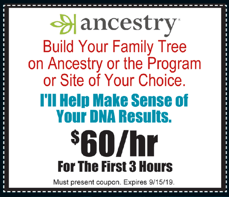 Ancestry Special!!!