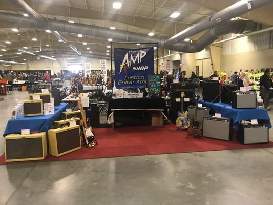 Bee3 guitar show @ the fairgrounds in Fletcher NC