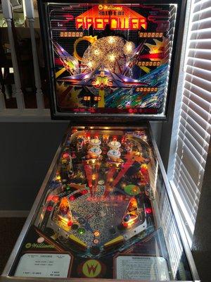 Willaims Firepower Pinball, repaired and ready to play!