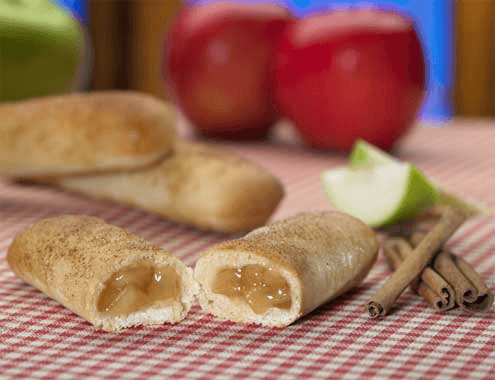 Apple filled breadsticks!