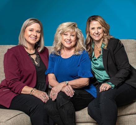 Meet the Team:  Emily, Kathy and Heather