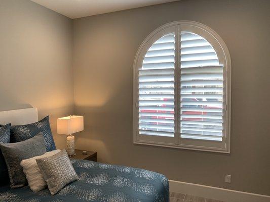 Poly Synthetic Arch Shutters Del Webb Rancho Mirage