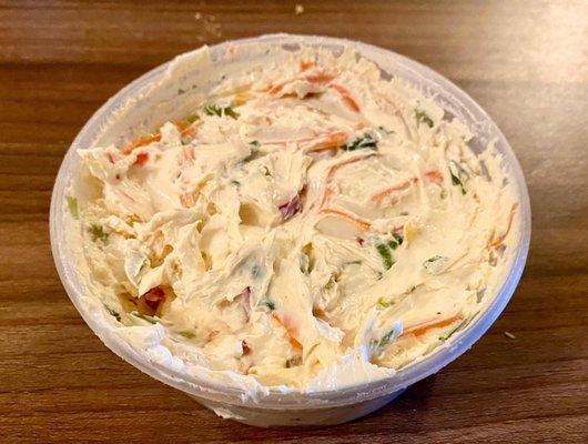 Veggie cream cheese