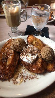 Espresso & Bourbon Cream French Toast