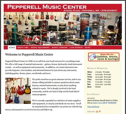 Pepperell Music Center