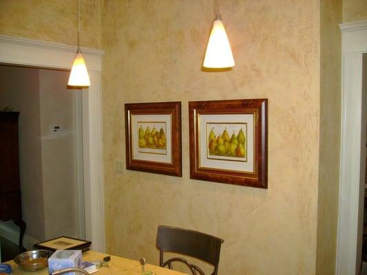 Venetian plaster in kitchen.
San Francisco