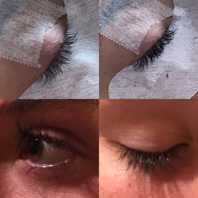 Lash extensions "natural look"