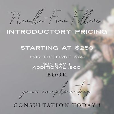 Introductory pricing!