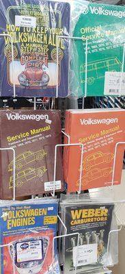 VW service and how-to books