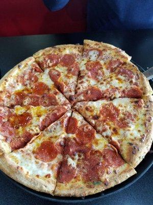 Pepperoni pizza