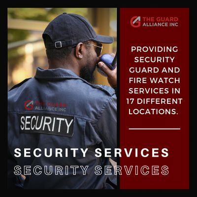 Providing security guard and fire watch services in 17 different locations nationwide. Call today to learn more about how we can help you.