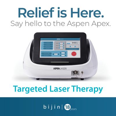 Aspen Apex Laser treatments for pain relief and wound healing.