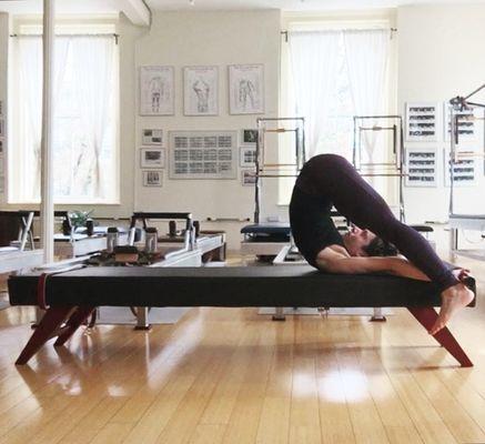 One of the few studios to have a Bench Mat- an original design by Joseph Pilates