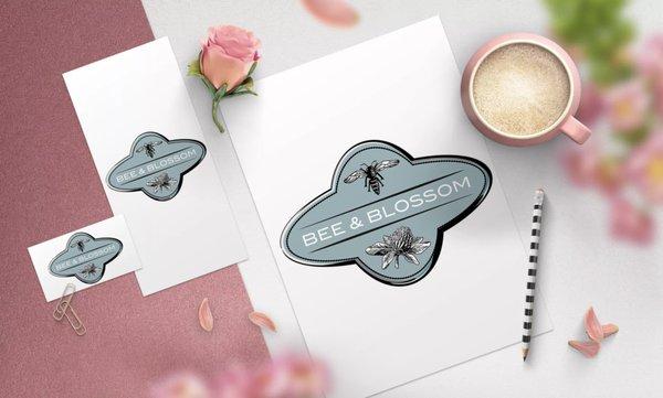 Bee & Blossom Logo Design!