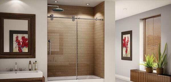 More Than Glass has been installing glass shower enclosures in homes for over 15 years.