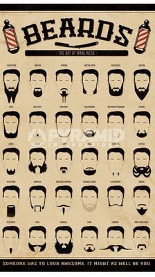 Classic beard styles!!!