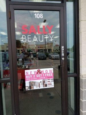 door advertisement