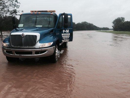 When your large semi-trailers finds itself stuck on the road, call the rescue team from P & M Wrecker in to make things right...