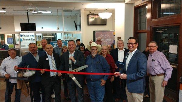 MCHCC's Hosted Ribbon Cutting for Amtrak