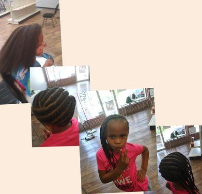 Children's Cornrows!