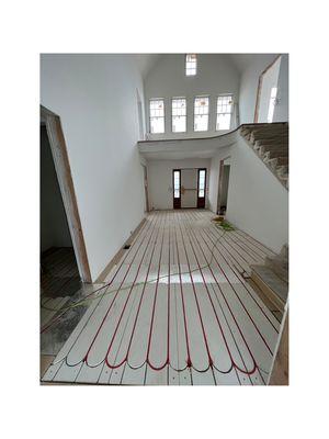 Wood Floor Heater