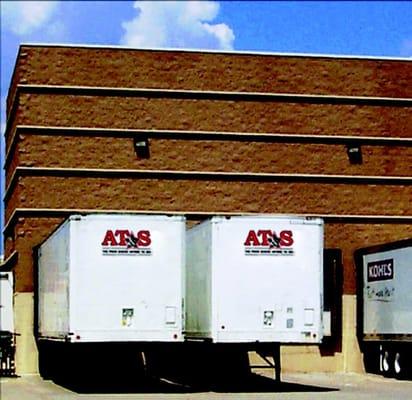 Storage Trailers at Loading Docks