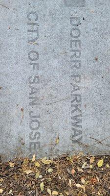 Stamped sidewalks