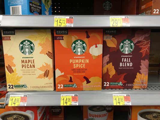 Seasonal coffee is here