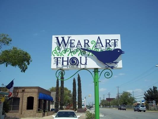 Sign off of Burnet Rd.