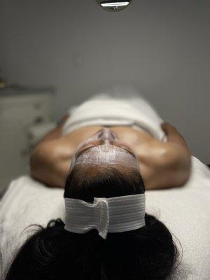 Enjoy a rejuvenating facial