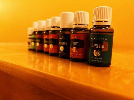 Essential Oils used in Raindrop Therapy