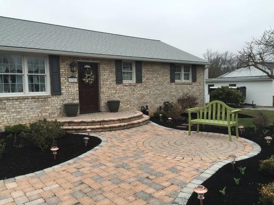 Patio walkway