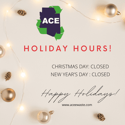 2023 Holiday Hours