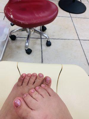 Pedicure , always the best !!