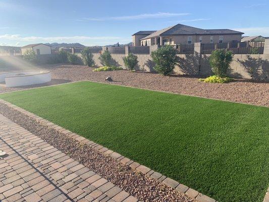 Beautiful Artificial Grass Installation. :)