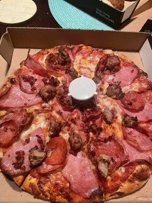 All Meat Pizza