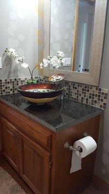 A sample bathroom remodelling